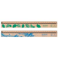 herlitz Règle en bois GREENline, 170 mm
