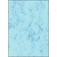 sigel papier marbré, A4, papier fin, 90 g, beige