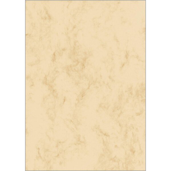sigel papier marbré, A4, papier fin, 90 g, gris
