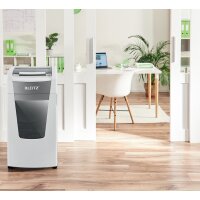 LEITZ Aktenvernichter IQ AutoFeed OfficePro 600 P4, weiss