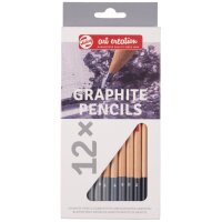 ROYAL Crayons graphite Art Creation, rond, étui de 6