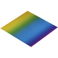 folia Regenbogen-Faltblätter, 150 x 150 mm, 100 g qm