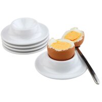 APS Coquetier EGGY, en mélamine, blanc, set de 4