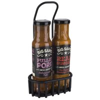 APS Gewürzständer URBAN, Metall schwarz, mit...