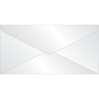 sigel Enveloppe, transparent, gommé, DL, 100 g/m2
