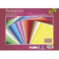 folia Carton de couleur, (L)250 x (H)350 mm, 220 g/m2