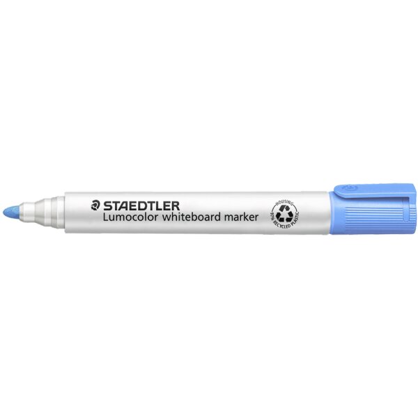 STAEDTLER Marqueur pour tableau blanc 351 Lumocolor, bleu