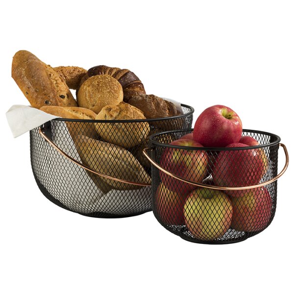 APS Brot- und Obstkorb, rund mit Griff, Durchmesser: 210 mm