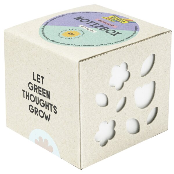 folia Zettelbox "Recycling", 95 x 95 x 90 mm