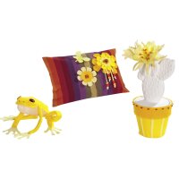 folia Feutrine de bricolage TON-IN-TON MIX, jaune