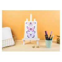 TOMBOW Leinwand Set CANVAS-SET1 Schmetterlinge 8-teilig