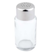 APS Salz- und Pfefferstreuer, Glas Edelstahl, 18 Löcher