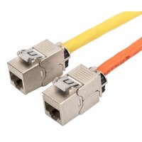 DIGITUS Module Keystone Cat 6A, blindé,...