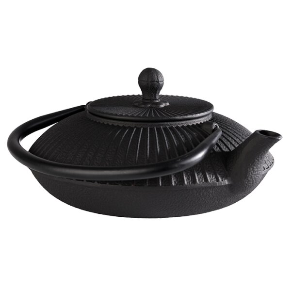 APS Théière ASIA, en fonte, 0,8 litre, noir