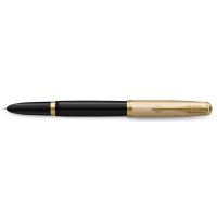 PARKER Stylo plume Parker 51 Noir 18K G.C., plume: F