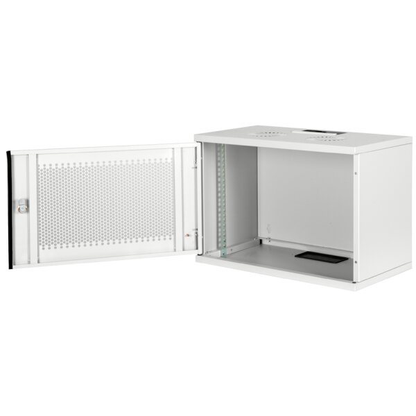 DIGITUS 19" Wandverteiler SOHO, unmontiert, 7 HE, lichtgrau