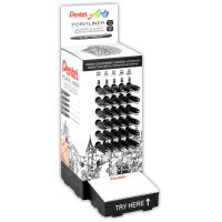 Pentel Permanent Fineliner Pointliner, Thekendisplay