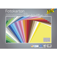 folia Fotokarton, (B)500 x (H)700 mm, 300 g qm, sortiert