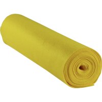 folia Bastelfilz-Rolle, 450 mm x 5 m, bananengelb