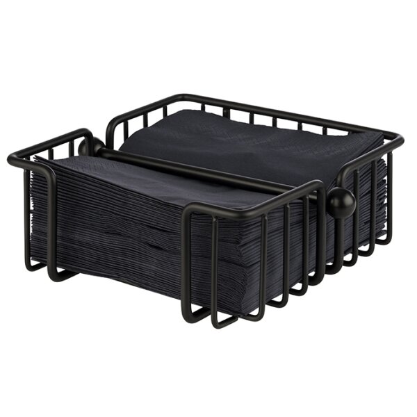 APS Serviettenhalter URBAN, Metall, schwarz