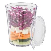 APS Becher-Set SUPER CUP, 16-teilig, transparent