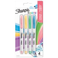 Sharpie Marqueur créatif S-NOTE, carte blister de 4