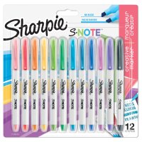 Sharpie Marqueur créatif S-NOTE, carte blister de 4