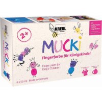 KREUL Gouache aux doigts MUCKI pour enfants du roi