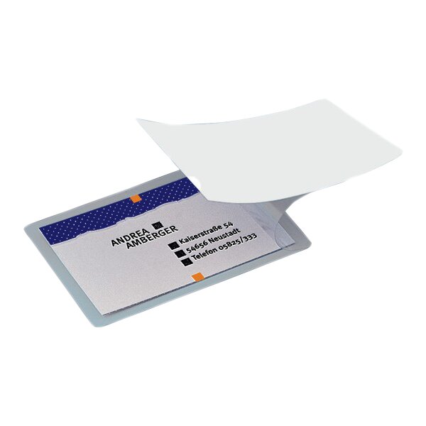 sigel Film de plastification &agrave; froid pour cartes jusqu&agrave;