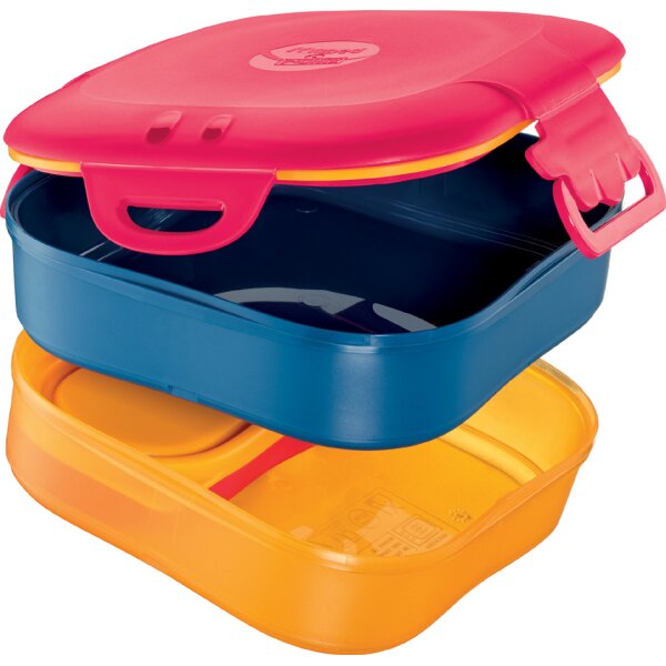 Maped PICNIK Boîte à déjeuner KIDS CONCEPT 3en1, 1,4 l, rose