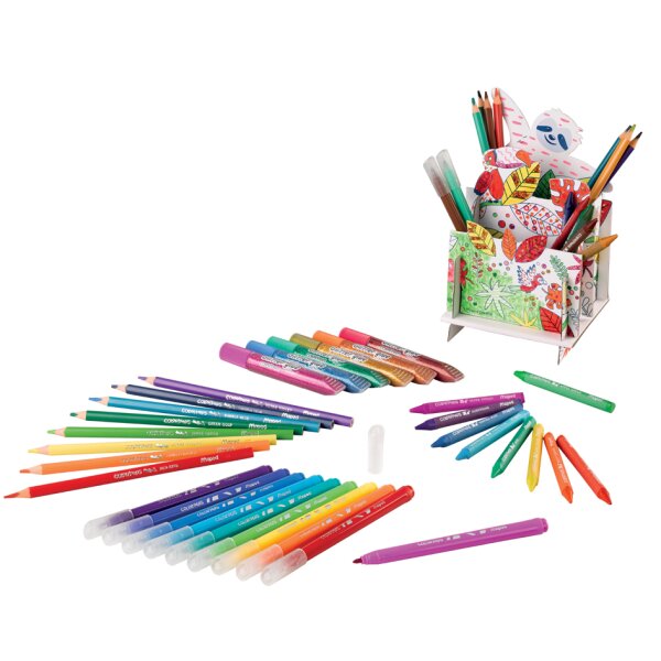 Maped Creativ Kit de coloriage COLOURING KIT, 50 pièces