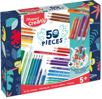 Maped Creativ Kit de coloriage COLOURING KIT, 50 pièces