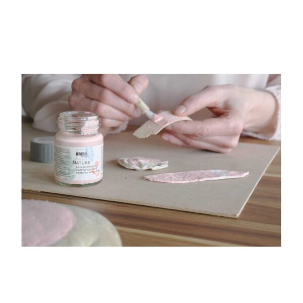 KREUL Peinture créative Nature, 50 ml, fleur dhibiscus