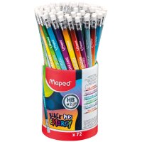 Maped Crayon graphite BLACKPEPS ENERGY, dureté:...