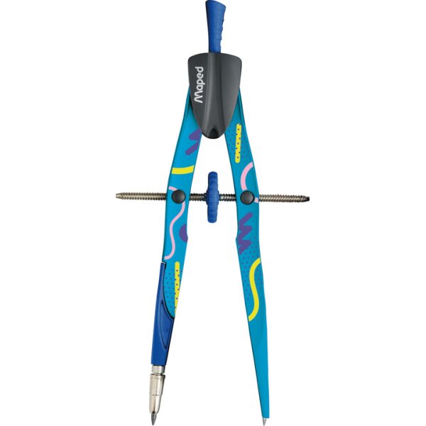 Maped Coffret compas PRECISION SYSTEM FANCY, 3 pièces