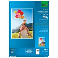 sigel InkJet-Everyday-Foto-Papier, DIN A4, hochglänzend
