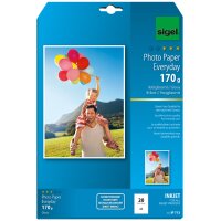 sigel InkJet-Everyday-Foto-Papier, DIN A4, hochglänzend