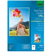 sigel InkJet-Everyday-Foto-Papier, DIN A4, hochglänzend