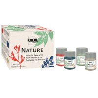 KREUL Kreativfarbe Nature, 4 x 50 ml Set