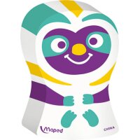 Maped Gomme en plastique ERGO FUN, couleurs assorties