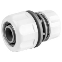 Bradas Schlauchverbinder WHITE LINE, 1 2", weiss