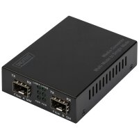 DIGITUS Convertisseur de média Gigabit multimode/monomode