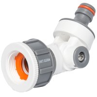 Bradas Nez de robinet articulé WHITE LINE,filetage...