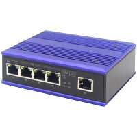 DIGITUS Commutateur industriel Fast Ethernet, 5 ports