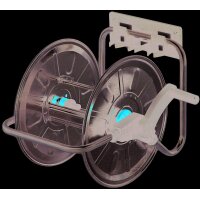 Bradas Wand-Schlauchtrommel ZINCATO, 1 2", tragbar