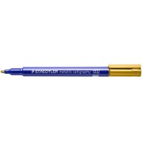 STAEDTLER Marqueur permanent metallic calligraphy, argent