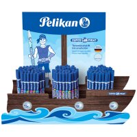 Pelikan Thekendisplay Tintenlöscher Piratenschiff