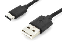 DIGITUS USB 2.0 Anschlusskabel, USB-C - USB-A, 1,8 m