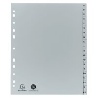 EXACOMPTA Intercalaire en plastique, A-Z, A4, 20 touches