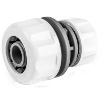 Bradas Schlauchverbinder WHITE LINE, 1" auf 3 4", weiss